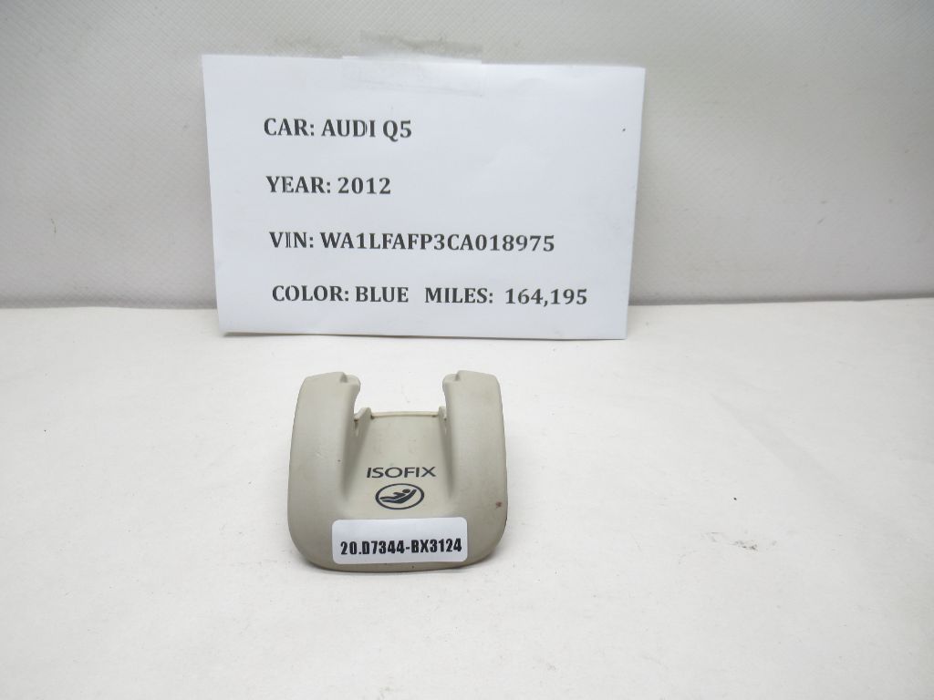 2009-2017 AUDI Q5 Child Safety ISOFIX Hook Cover 8R0887233 OEM