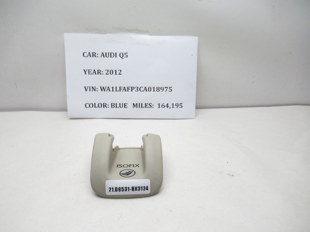 2009-2017 AUDI Q5 Child Safety ISOFIX Hook Cover 8R0887233 OEM