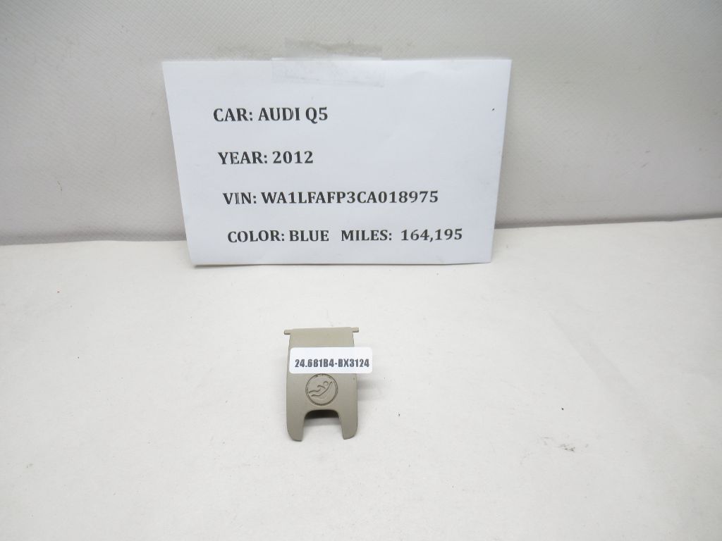 2009-2017 AUDI Q5 Child Resistant Safety HOOK Cover CAP 8R0887187 OEM