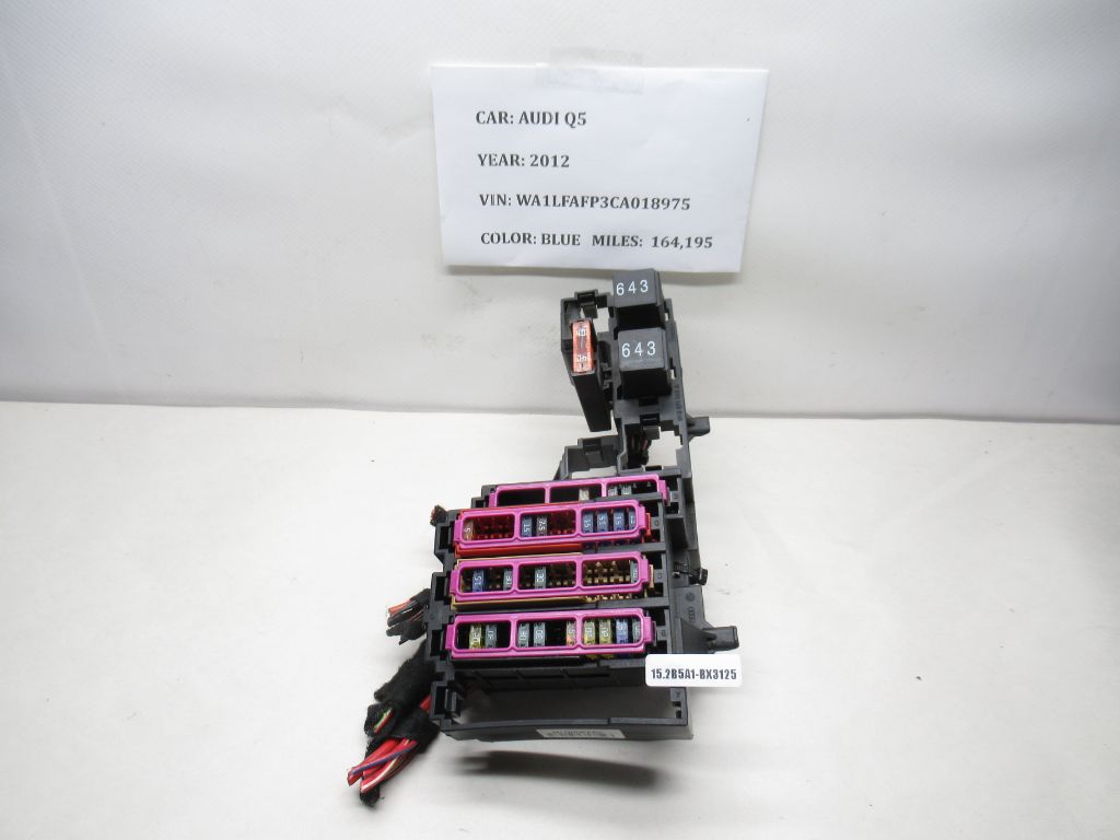 2009-2017 AUDI Q5 FUSE Box 8K0971845A OEM