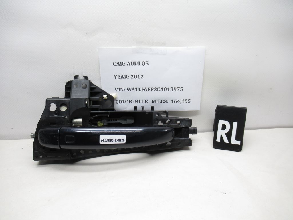 2009-2017 Audi Q5 Rear Left Driver Side Door Handle 8T0837885B OEM