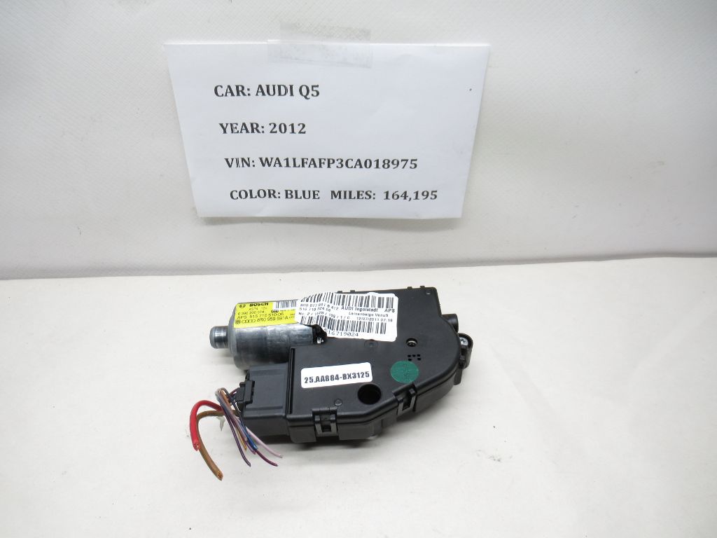 2009-2017 AUDI Q5 Sunroof SUN ROOF Motor 8R0959591A OEM