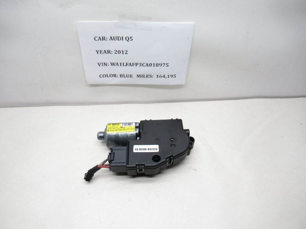 2009-2017 AUDI Q5 Sunroof SUN ROOF Motor 8R0959591A OEM
