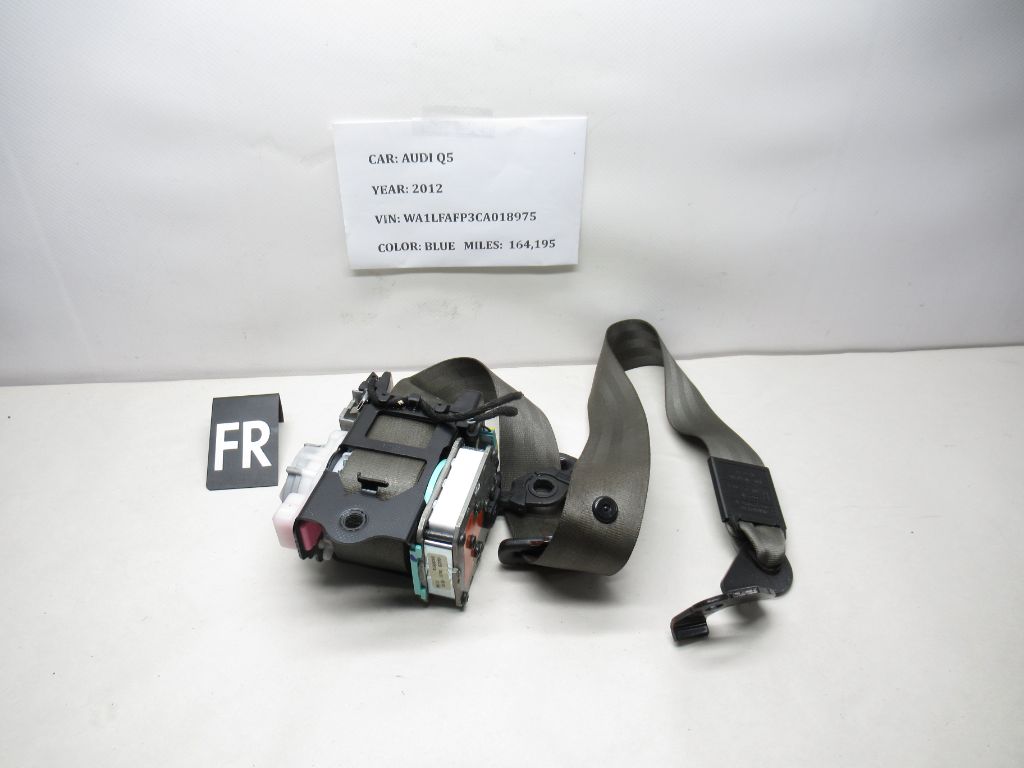 2009-2015 AUDI Q5 8R Front Right Seatbelt SEAT BELT Retractor 8R1857706K OEM