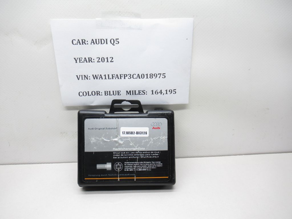 2009-2012 AUDI Q5 Body Comfort Control Module 8K0907064CS OEM