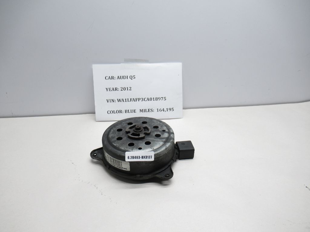 09-17 AUDI Q5 Radiator Condenser Cooling Motor Fan 993454J OEM