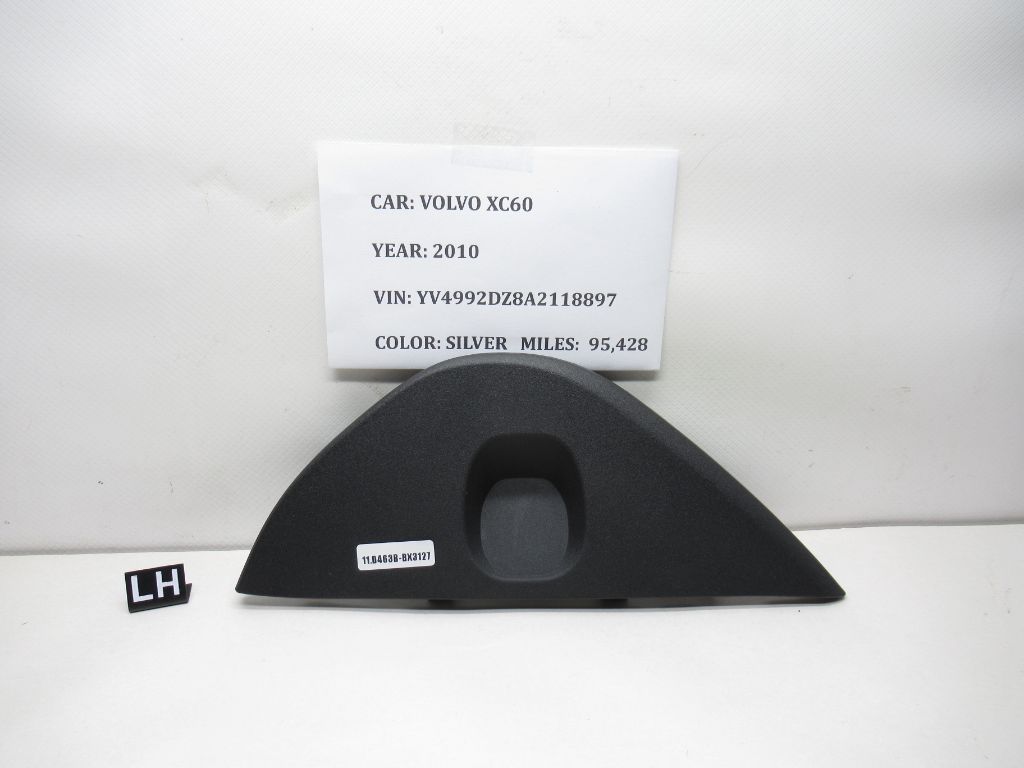 2010-2013 Volvo XC60  Left Side Dash End Cap Cover 30755646 OEM