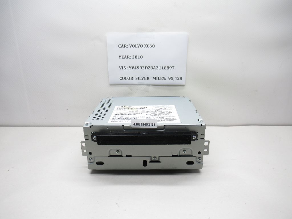 10-11 Volvo XC60 AM FM Radio Single CD MP3 Player Receiver 31328068AA OEM