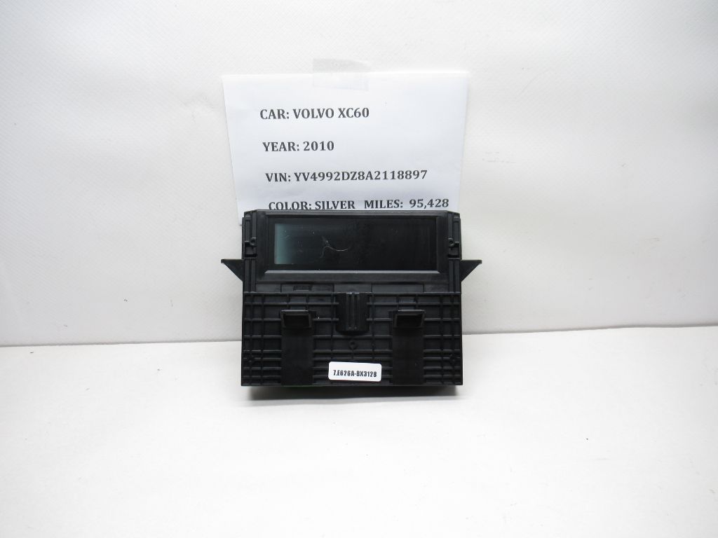 2010-2012 Volvo XC60 Upper Radio Information Display Screen 30772584 OEM