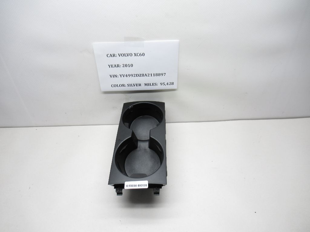10-18 Volvo  XC60 Front Center Console Armrest Cup Holder 1284515 OEM