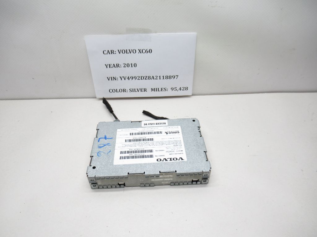 2010-2013 Volvo XC60 Satellite Radio Receiver Control Module 31282403AA OEM