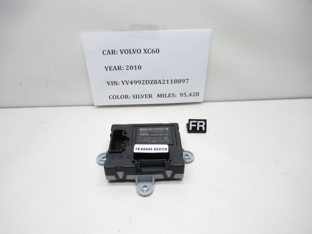 2010-2013 Volvo XC60 Front Right Door Control Module 10057889 OEM