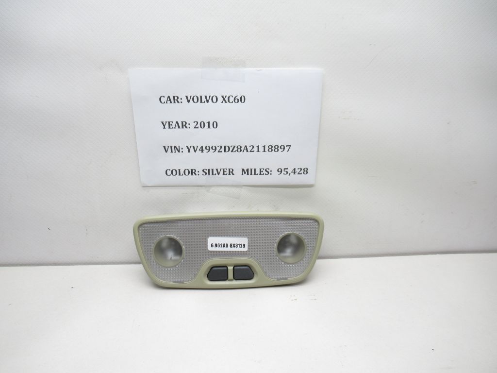 2010-2016 Volvo XC60 Overhead Console Dome Map Light 39852748 OEM