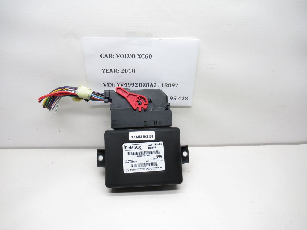 2010 Volvo XC60 Electronic E-Brake Control Module 6G91-2598-CC OEM