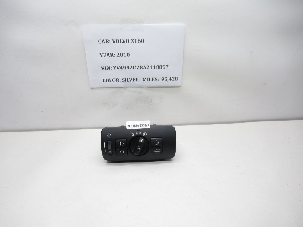2010 Volvo XC60 Fog Lamp Headlight Control Switch 30739414 OEM