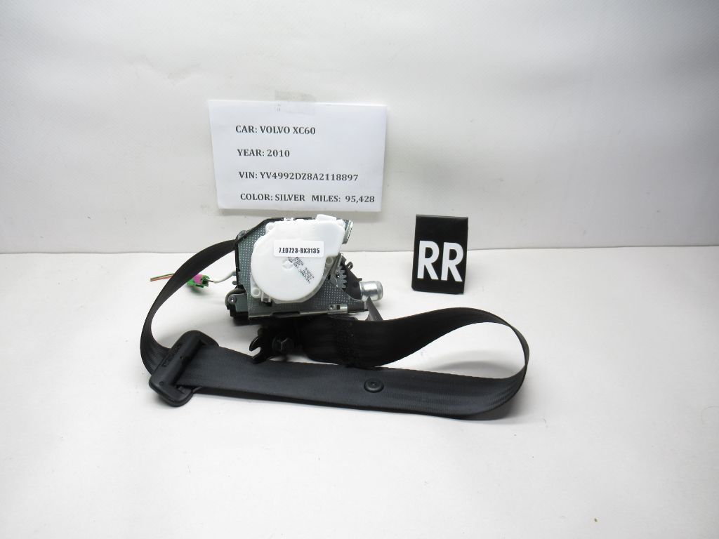 2010-2012 Volvo XC60 Rear Right Seat Belt 39801842 OEM
