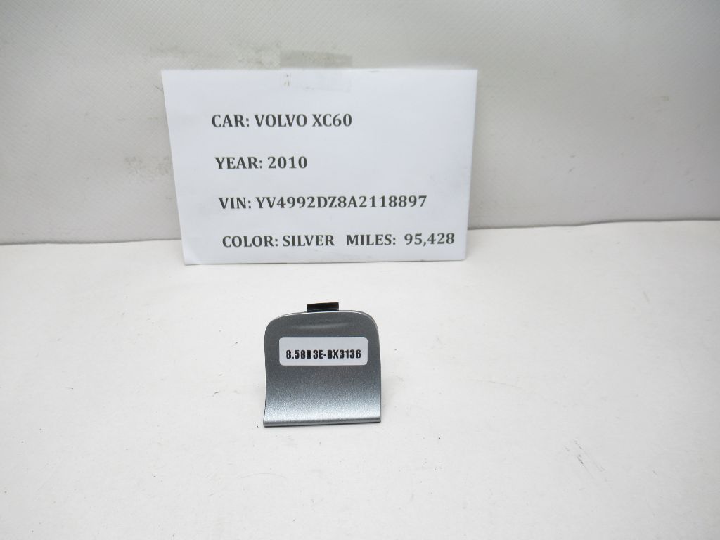 10-13 Volvo XC60 Rear Bumper Cover Tow Hook Cap Trim Plug 30763427 OEM