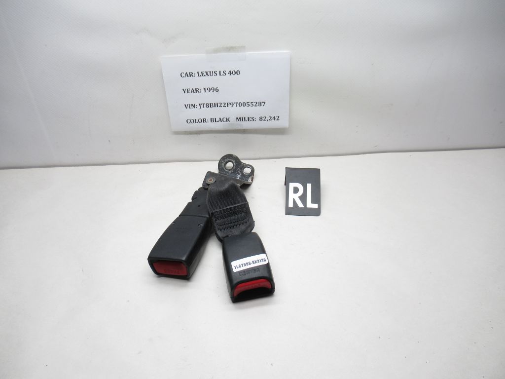 1995-2000 LEXUS LS400 Rear Left Side Seat Belt Buckle 73480-50131 OEM
