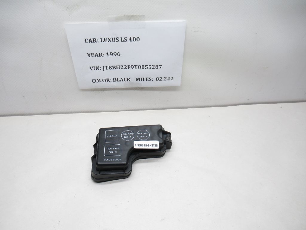 90-00 Lexus LS400 Engine Fuse Relay Box Lid Block Cover Upper 82662-50020 OEM