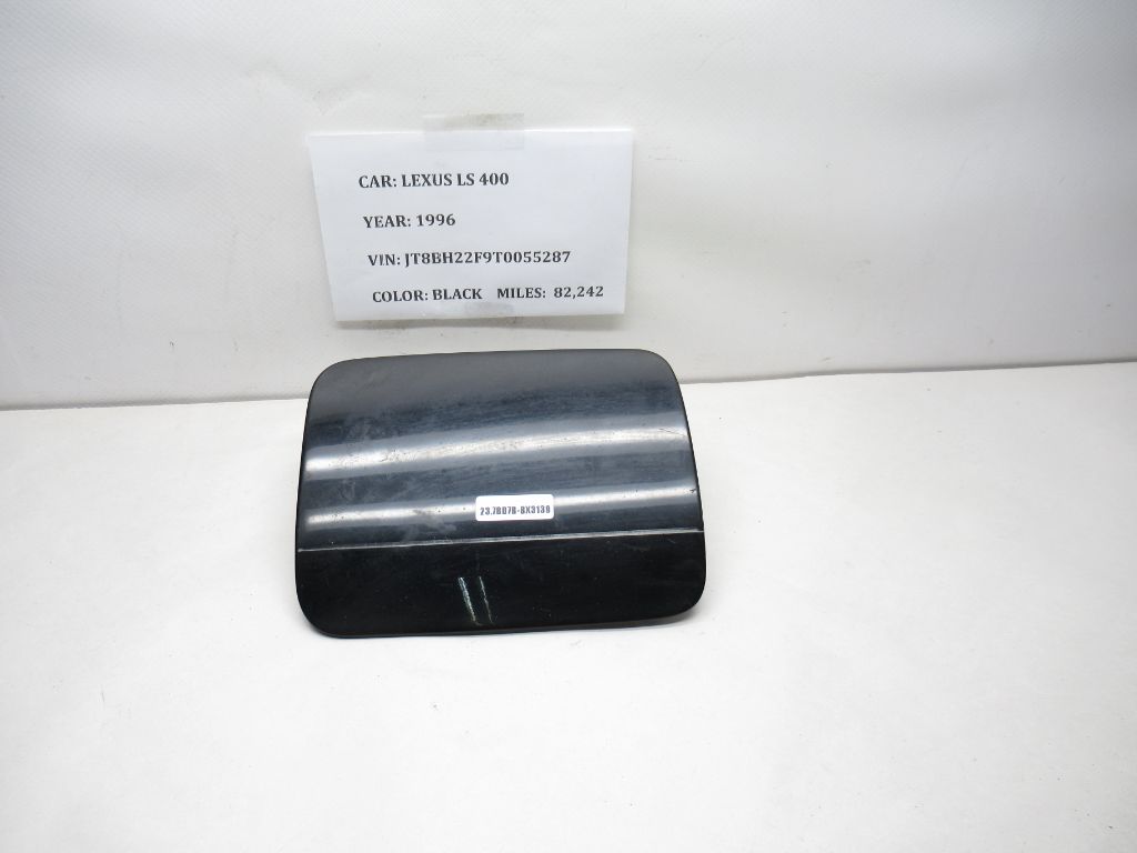 95-97 Lexus LS400 Fuel Filler Door Gas Tank Lid Cover DAMAGED 77350-50030 OEM