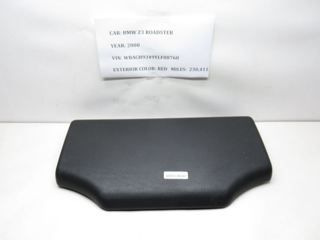 99-02 BMW Z3 Rear Center Console Oddments Box Top Storage Lid Cover OEM