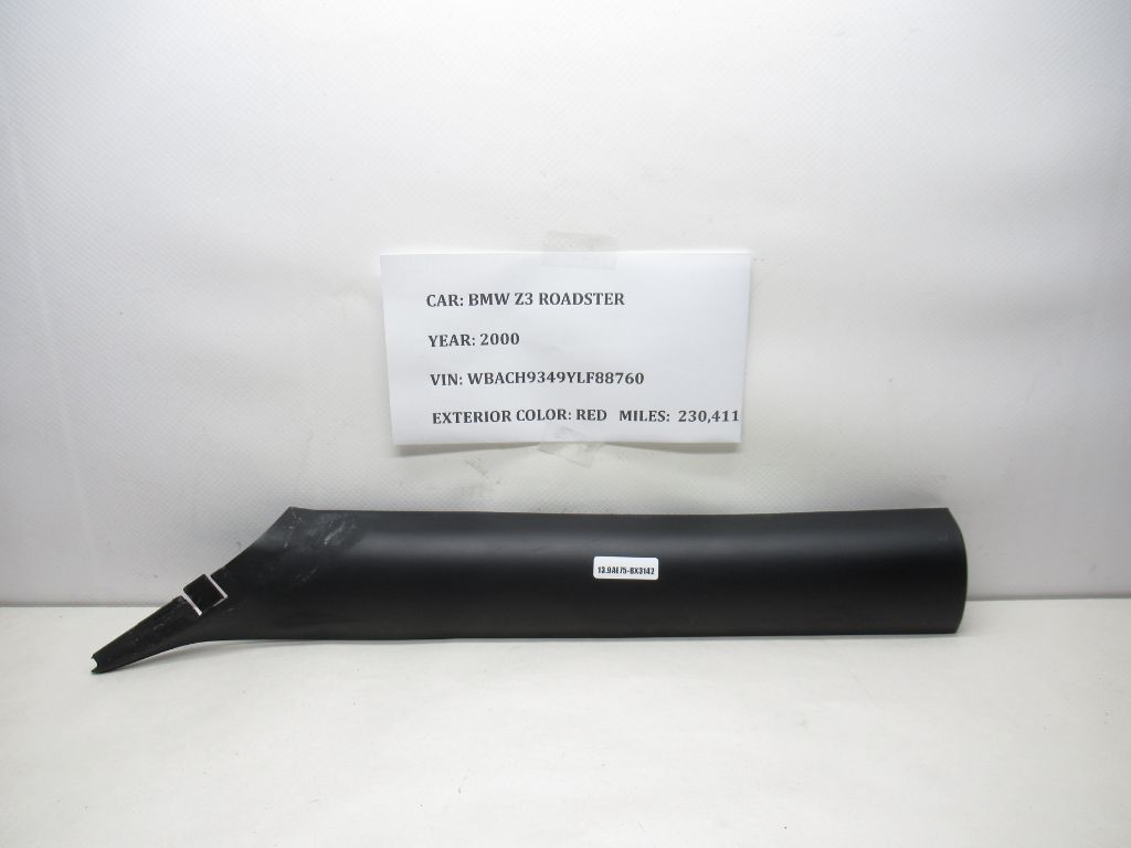 1996-2002 BMW Z3 A Pillar Cover Trim 51438401079 OEM