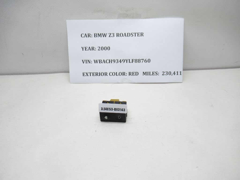 1996-2002 BMW Z3 Window Switch 8368941 OEM