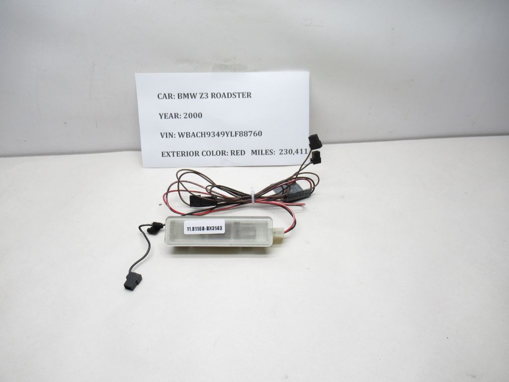 1996-2002 BMW Z3 Interior Door Courtesy Lighting Lamp Unit 1383055 OEM
