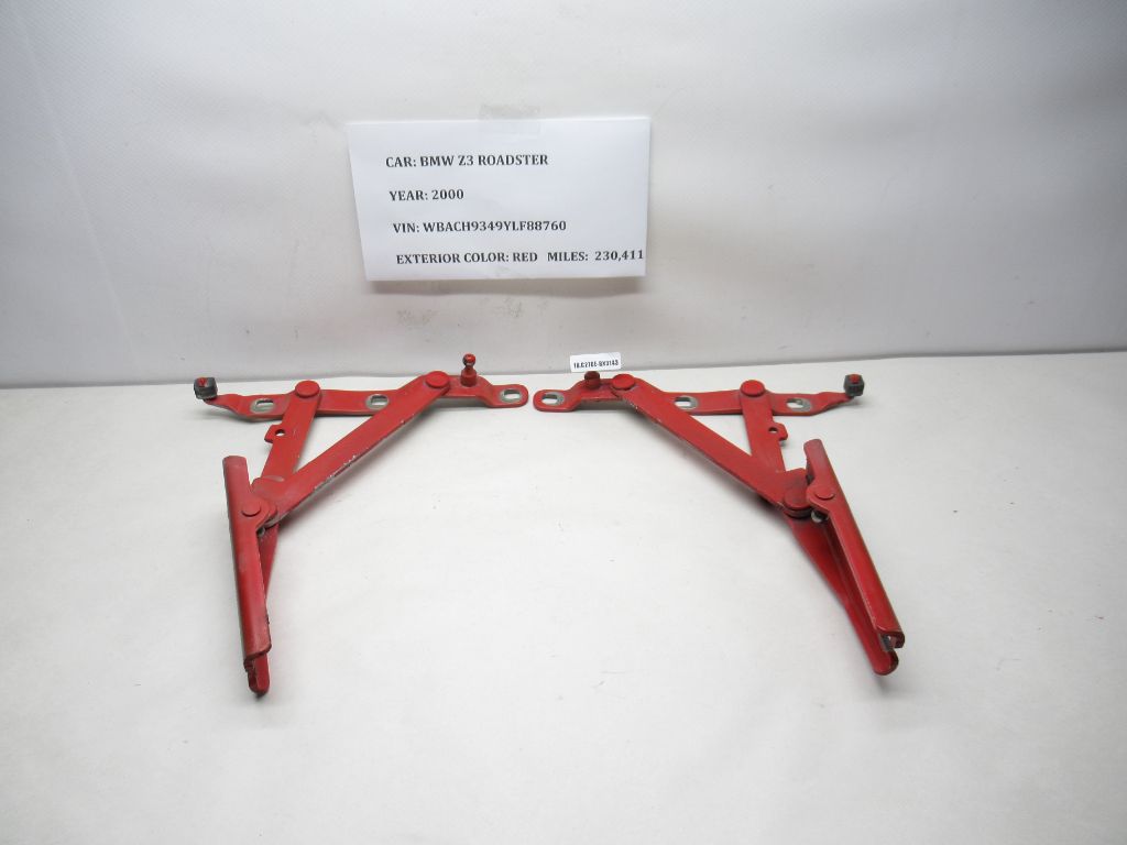 2000 BMW Z3 Rear Trunk Boot Lid Hinge Bracket Support Strut 8397328 OEM
