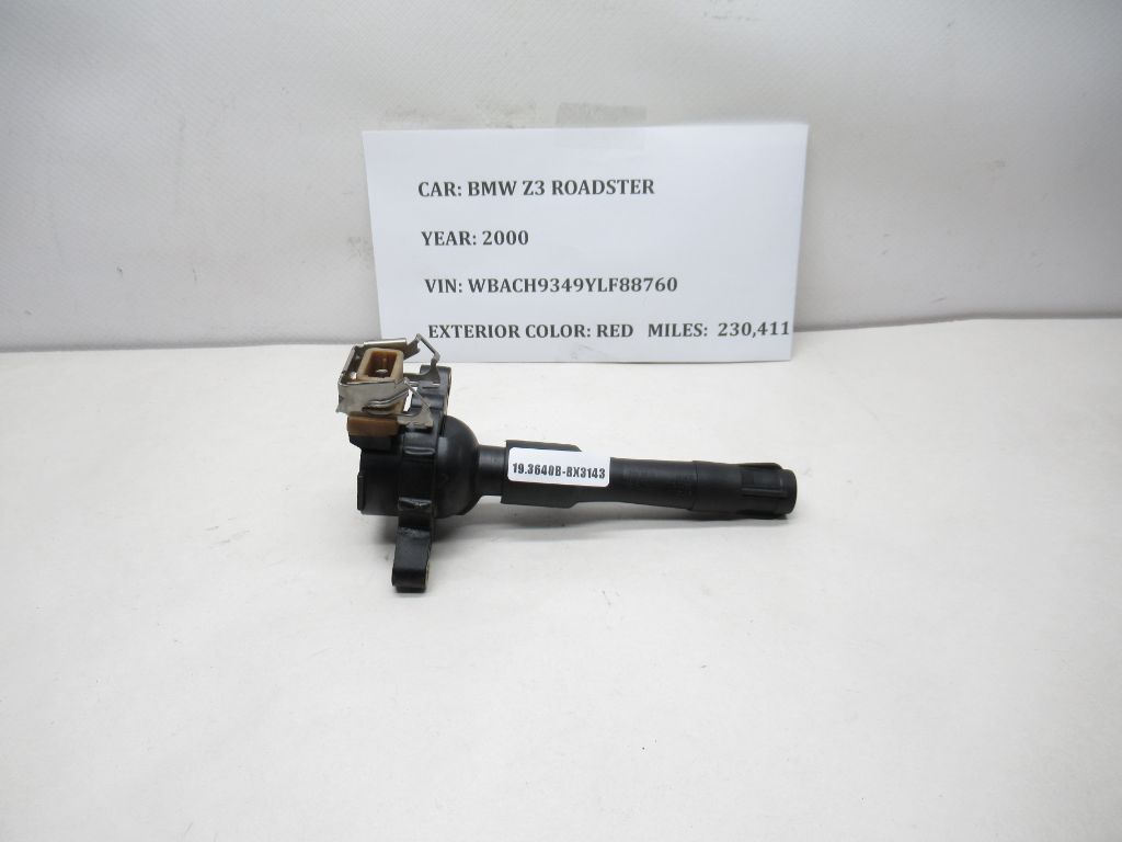 2000 BMW Z3 Single Ignition Coil 1748017 OEM