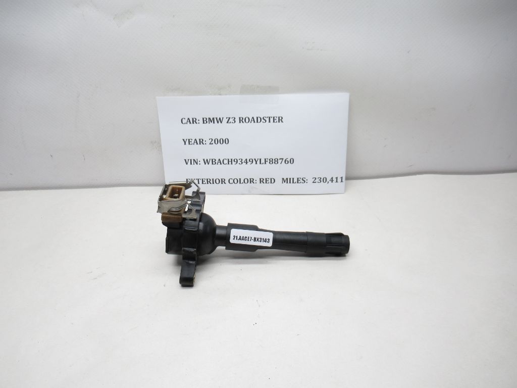 2000 BMW Z3 Single Ignition Coil 1748017 OEM