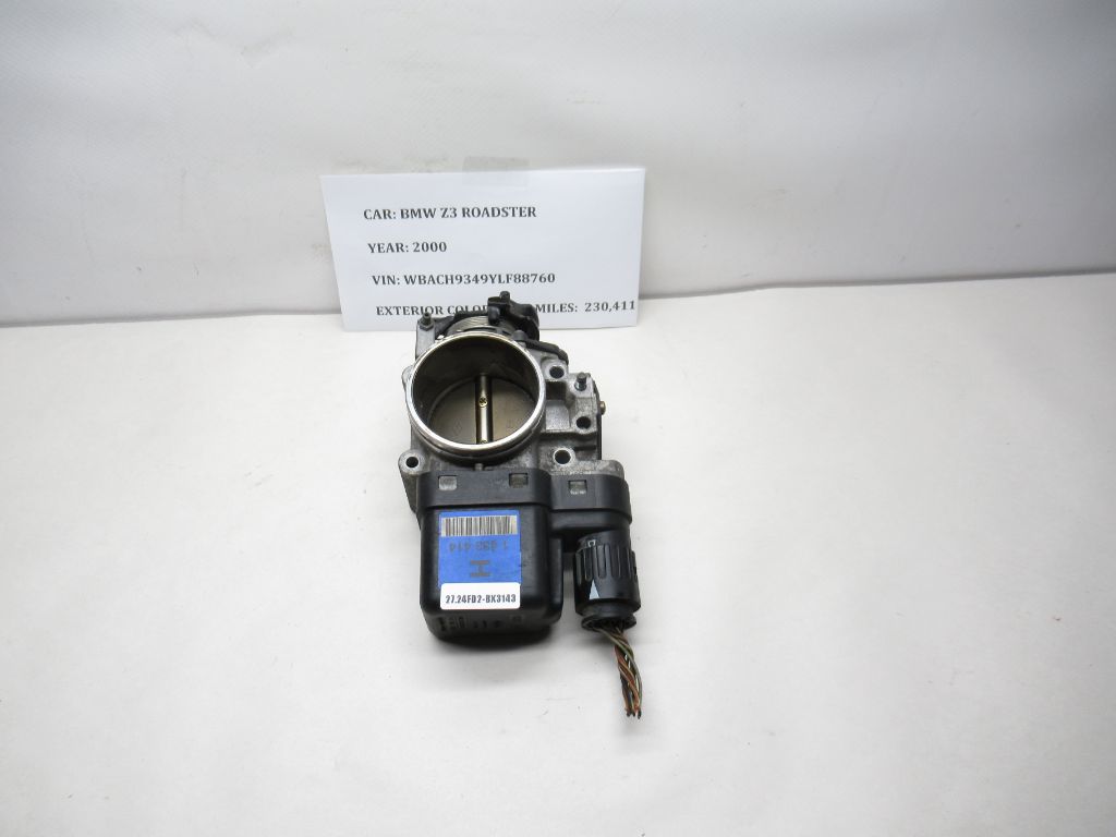 2000 BMW  Z3 Engine Throttle Body 1433414 OEM