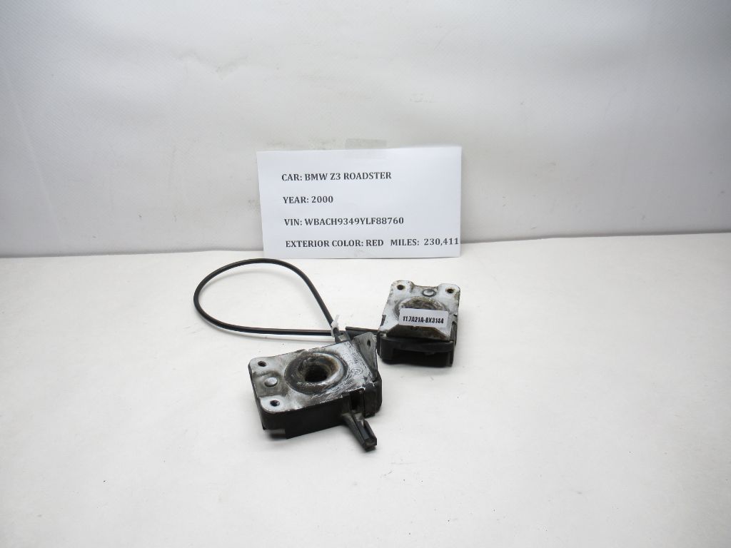 1999-2002 BMW Z3 Hood Bonnet Release Lock Actuator Set 8122269 OEM