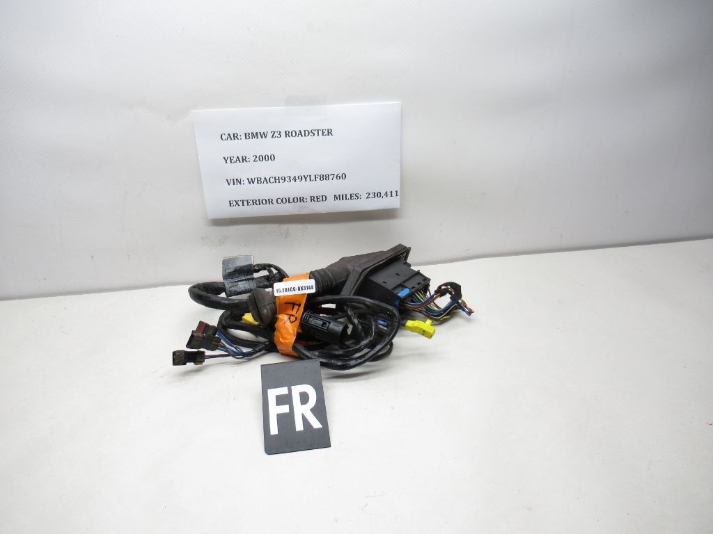 1999-2002 BMW Z3 Vert Front Right Door Wiring Harness 77369610 OEM