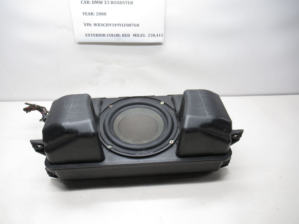 96-02 BMW Z3 Roadster Subwoofer Harman/Kardon 65136902837 OEM