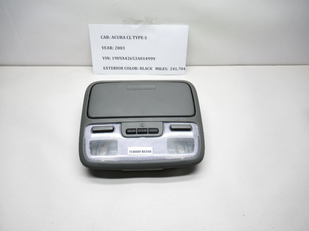 01-03 Acura CL Overhead Console Dome Map Light Lamp Switch  VA6097 820177 OEM
