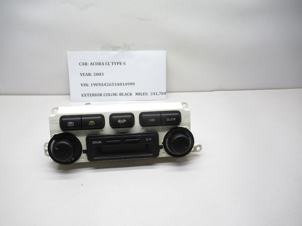2001-2003 Acura CL Heater Temperature Climate Control OEM