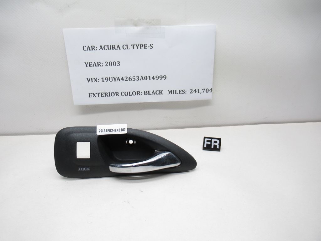 2001-2003 Acura Cl Front Right Interior Door Handle (Damaged) OEM