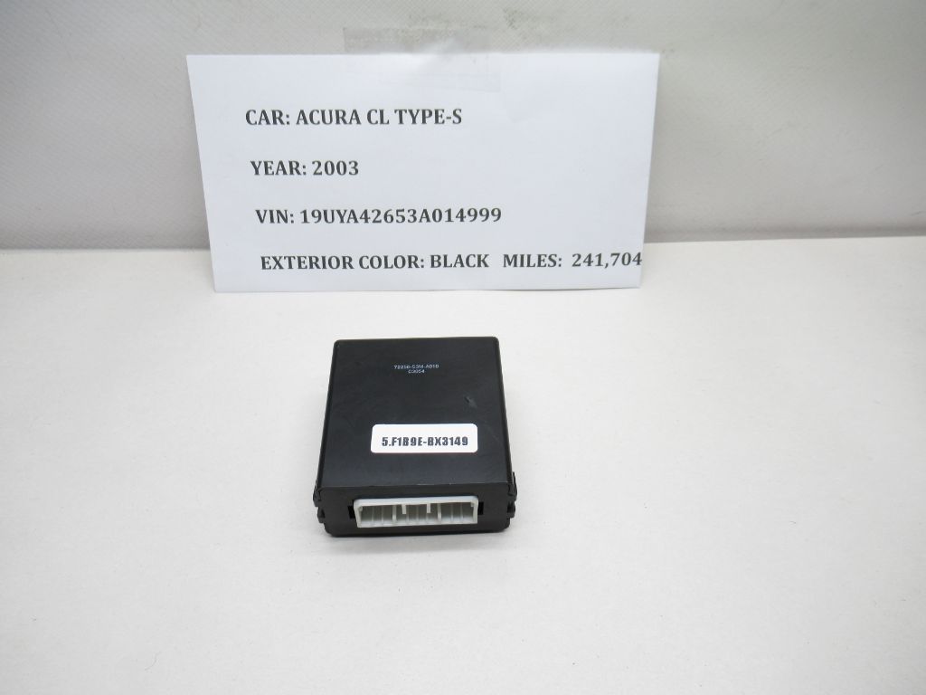 2001-2003 Acura Cl Control Unit 72256-S3M-A010 OEM