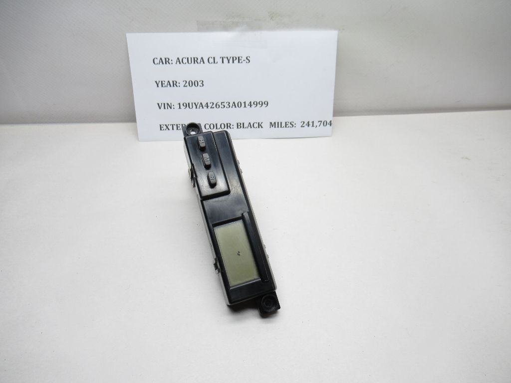 2001-2003 Acura CL Dash Mounted Digital Clock Display Screen OEM