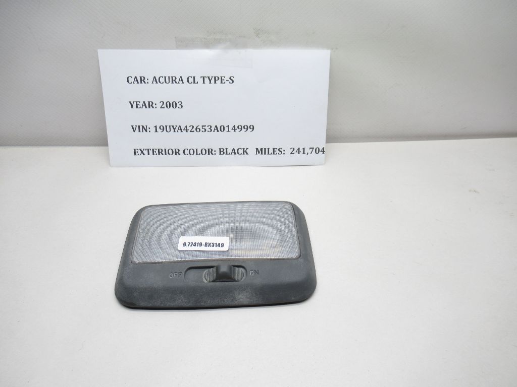 2001-2003 Acura Cl Interior Roof Map Lamp OEM