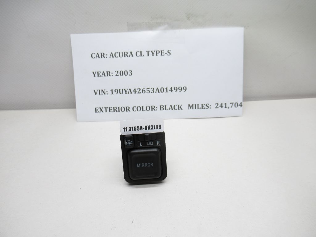 2001-2003 ACURA CL Mirror Switch 35190-S0K-A01ZA OEM