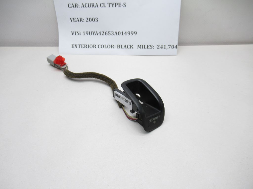 2002-2003 ACURA CL Front Left Door Lock Indicator Security Switch Bezel OEM
