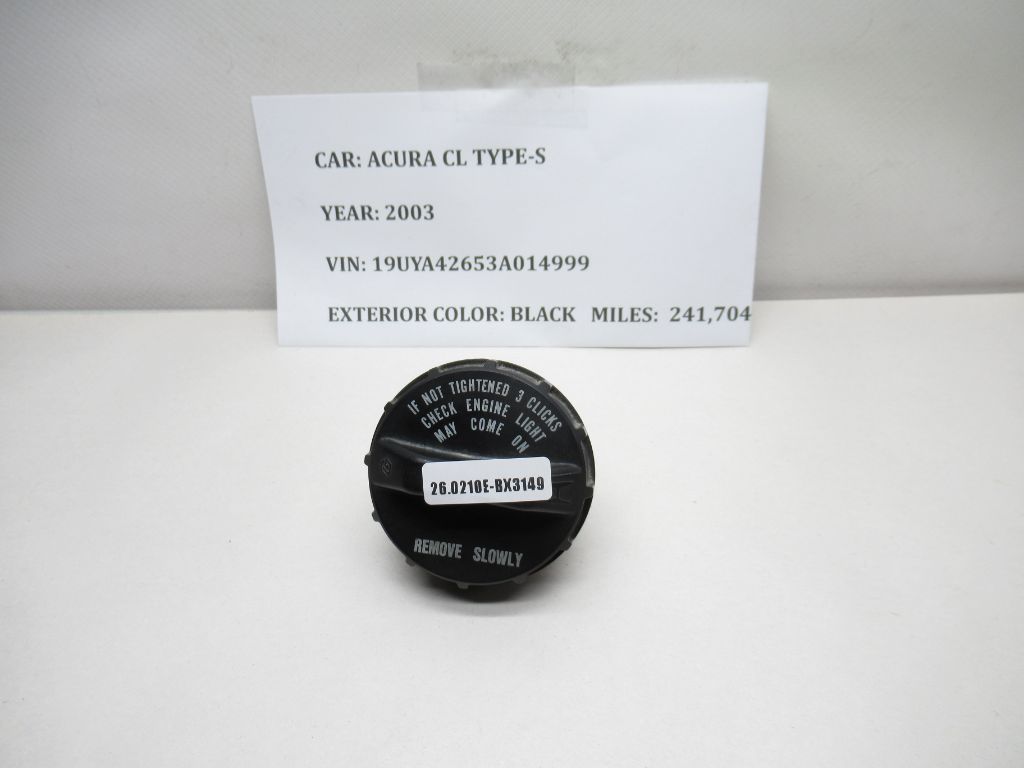 2001-2003 Acura CL Tank Filler Gas Cap OEM