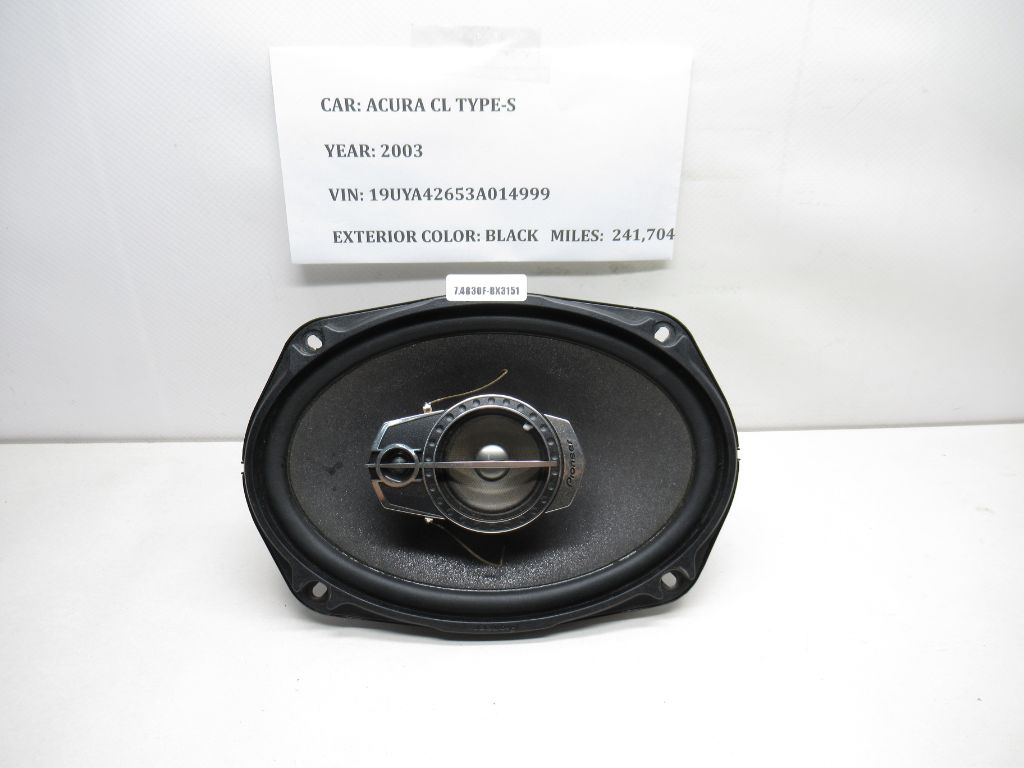 01-03 Acura Cl Speaker TS-A6965R OEM