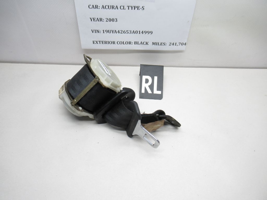 2001-2003 Acura Cl Rear Left Seat Belt 04824-S3m-A01zb OEM