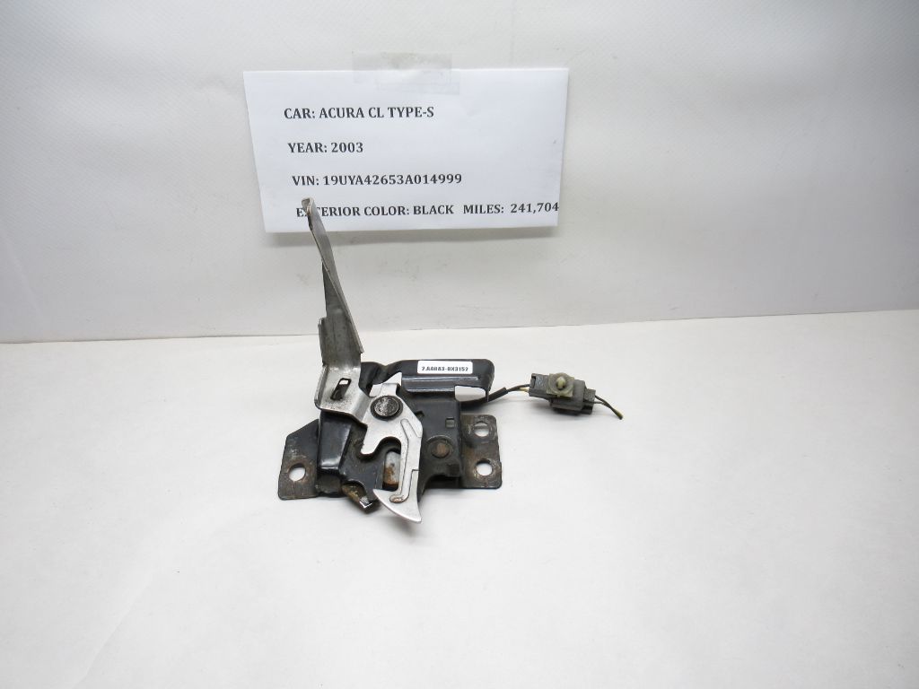 01-03 ACURA CL Front Hood Lock Latch Release 74120-S3M-A01 OEM