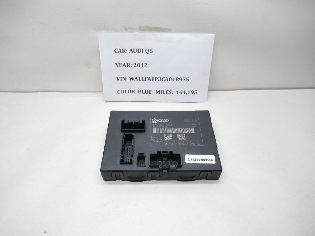 2009-2017 Audi Q5 Front Seat Memory Control Module 8R0959760D OEM