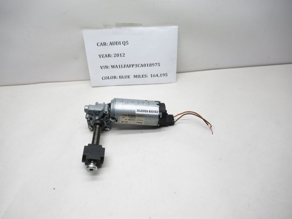 09-16 AUDI Q5 FL Power Seat Control Recline Adjustment Motor 443726805 OEM