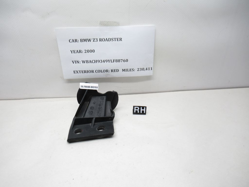 96-02 BMW Z3 Right Bumper Support Mount Bracket 51.12-8397522 OEM